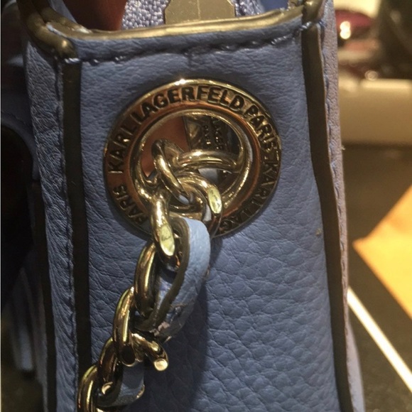 Karl Lagerfeld  tan crossbody blue only available cream sold!!! - Picture 3 of 9